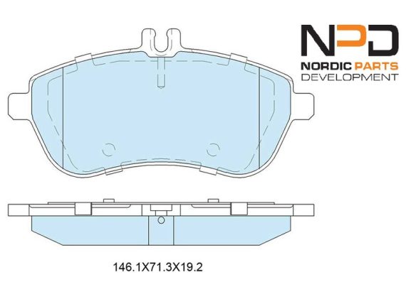 BP10-1188_001.JPG Brake Pad Set BP10-1188 OE 0004200305