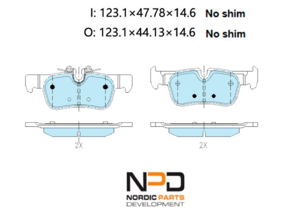 BP10-1189_001.JPG Brake Pad Set BP10-1189 OE 34201543683