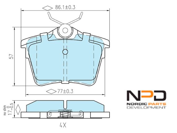 BP10-1247_001.JPG Brake Pad Set BP10-1247 OE 1617264780