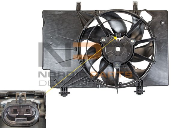 CF63-19547_003.JPG Radiator fan CF63-19547 OE 1525891