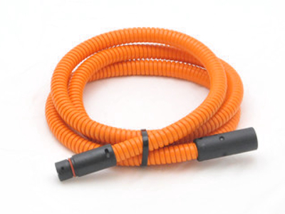 DEFA Spraudņa pagarinājuma kabelis, oranžs, 0,5m 0,5m 230V DA704547 OE 