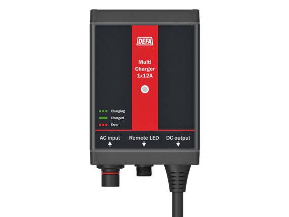 DA706500_001.JPG DEFA RescueCharger 1×12A akumulatoru lādētājs, DA706500 DA706500 OE