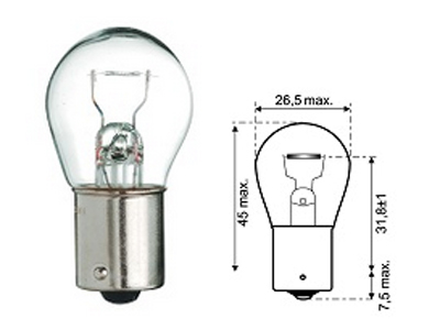 Metal socket bulb JAHN-13498 OE 