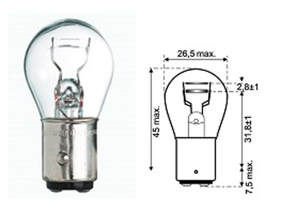 Metal socket bulb JAHN-13499 OE 