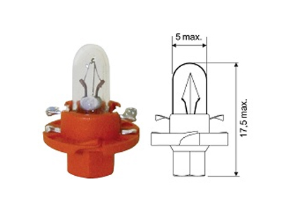 Plastic socket bulb JAHN-1646 OE 