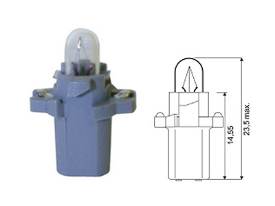 Plastic socket bulb JAHN-1651 OE 