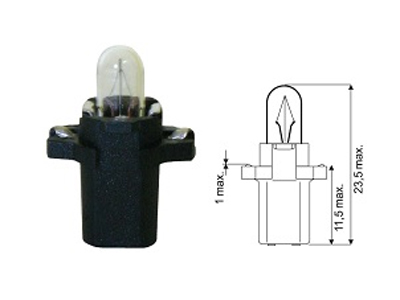 Plastic socket bulb JAHN-1671 OE 
