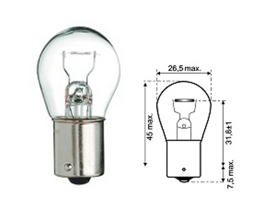 Metal socket bulb JAHN-6498 OE 