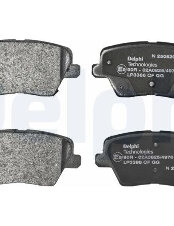 Bremžu kluču komplekts, aizmugurējais, DELPHI, KIA 58302G4A30 - LP3386