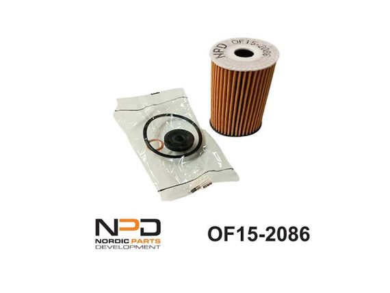 OF15-2086_001.JPG Eļļas filtrs NPD, BMW 11428570590 OF15-2086 OE 11428570590