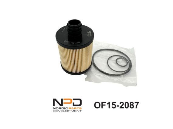 OF15-2087_001.JPG Eļļas filtrs NPD, OPEL 55565960 OF15-2087 OE 55565960
