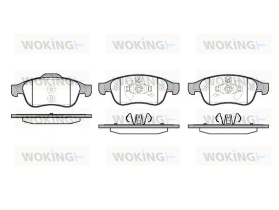 Brake Pad Set, front P1348310 OE 