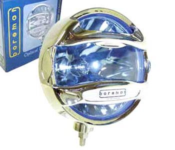 Tālās gaismas lukturis ar zilu stiklu 12 V H3 55 W, kods PL-0705B