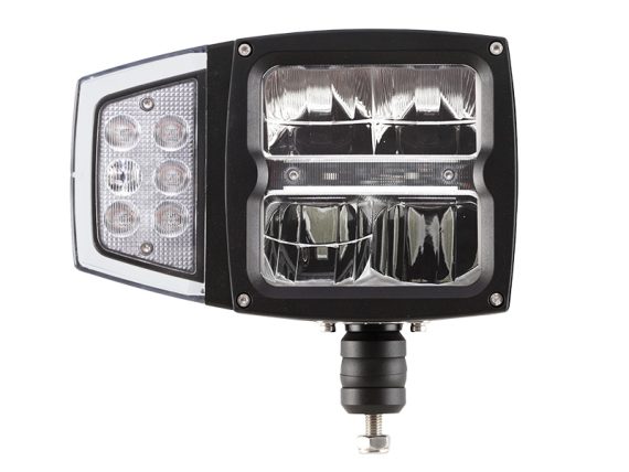 snow plow light with heated lens S-270710 OE 