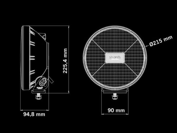 S-270945_007.JPG IZE LED OG DRIVING LIGHT 9" S-270945 OE