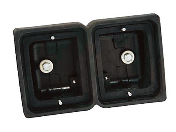 Double housing for LED,Fits IZELED series. S-800113 OE 