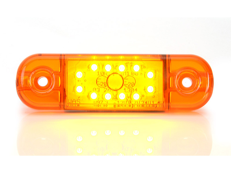 Gabarīta gaisma LED slim 9-36V 12 LED IP68, STRANDS S-800343 OE 