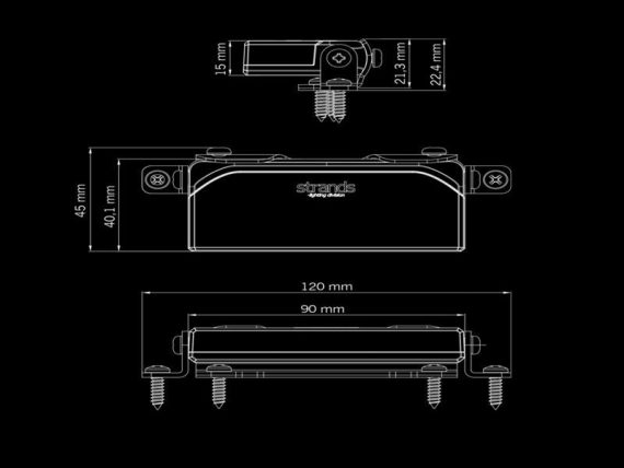 S-800552_006.JPG.JPG Darba gaismas lukturis LED Unity Ultra Flat 22W, STRANDS S-800552 OE