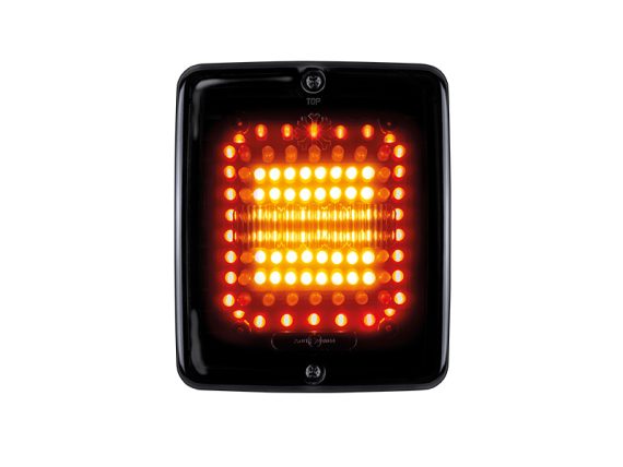 DARK KNIGHT SQUARE IZE LED, TAIL/BRAKE/INDICATOR S-800630 OE 