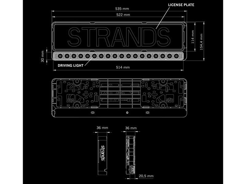 Strands kaugtuli  NUUK E-LINE S-809135 OE 