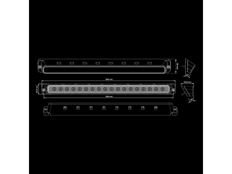 Strands E-LINE SCENE LIGHT 80w S-809136 OE 