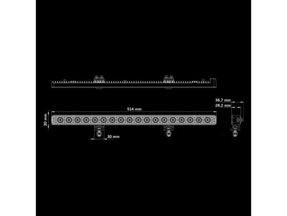 S-809137_009.JPG Darba gaismas lukturis LED E-Line 80W, STRANDS S-809137 OE