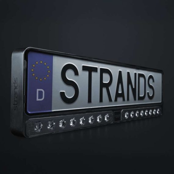 STRANDS papildlukturis NUUK E-LINE DUO BLACK LED BAR 2X10" S-809446 OE 