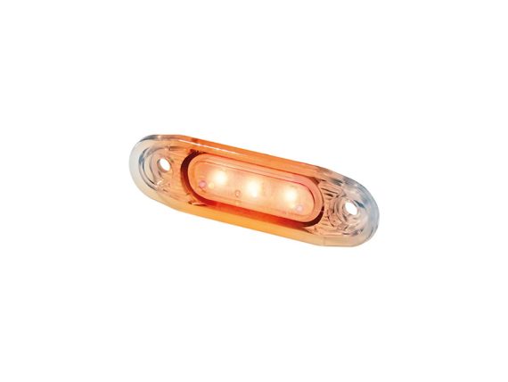 S-810021_001.JPG Gabarīta gaisma LED, balta ar baltu stiklu 79mm, STRANDS S-810021 OE