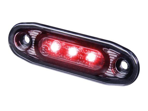 DARK KNIGHT ULTRA SLIM POSITION LIGHT RED LED S-810029 OE 