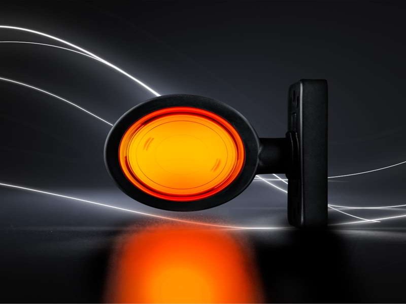 Strands viking super dark amber sidemarker S-830427 OE 