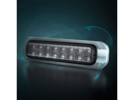 S-850417_003.JPG Dark Knight LED aizmugurējais lukturis, tonēts stikls, 129,2×118 mm, 12-24V, S-850417 S-850417 OE