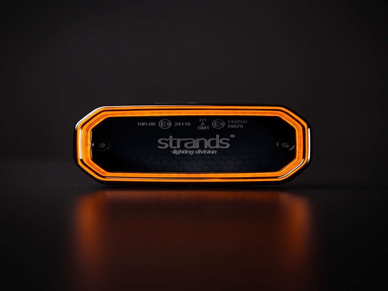 STRANDS FOR9T SCALE AMBER SIDE MARKER S-850452 OE 