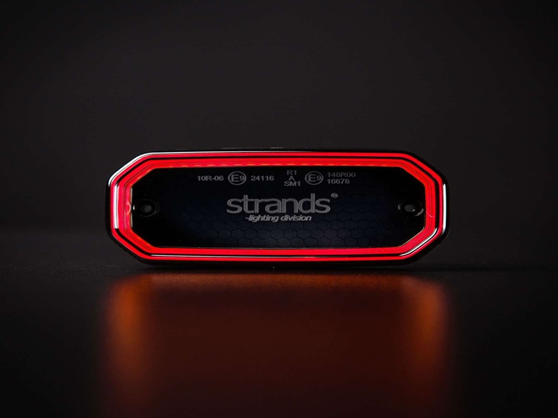 STRANDS FOR9T SCALE RED POSITION LIGHT S-850453 OE 