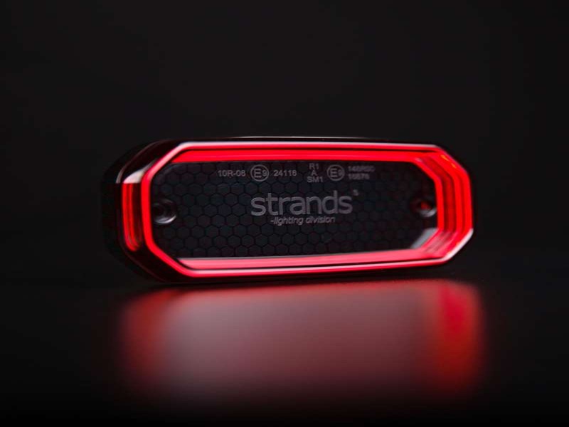 STRANDS FOR9T SCALE RED POSITION LIGHT S-850453 OE 