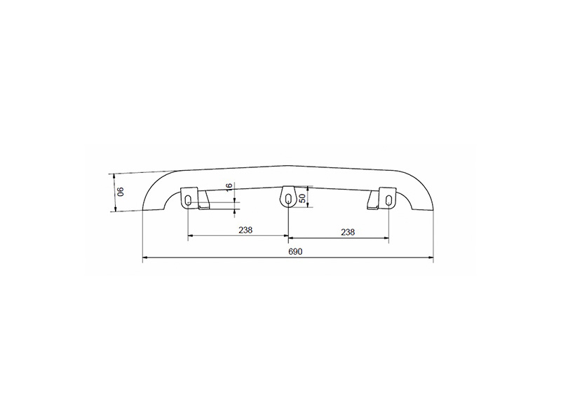ALUMINIUM MINI FRONT LIGHT BAR,MINIBAR S-PVMINIBAR OE 