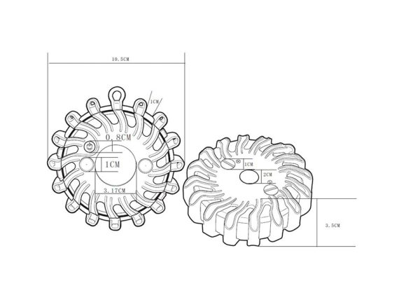 S-TD90009_003.JPG Brīdinājuma gaisma LED Smart, STRANDS S-TD90009 OE