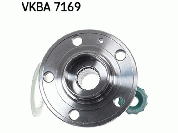 VKBA7169_002.GIF Riteņa gultņa komplekts SKF, priekšējā ass, VAG, VKBA7169 VKBA7169 OE 2Q0407621A