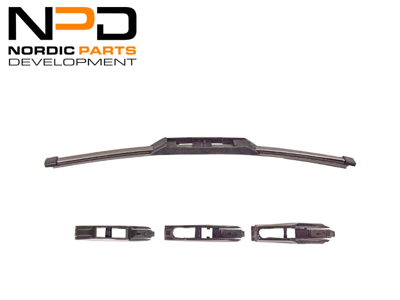 Wiper Blade NPD Easy Fit Rear WB-2501C OE 