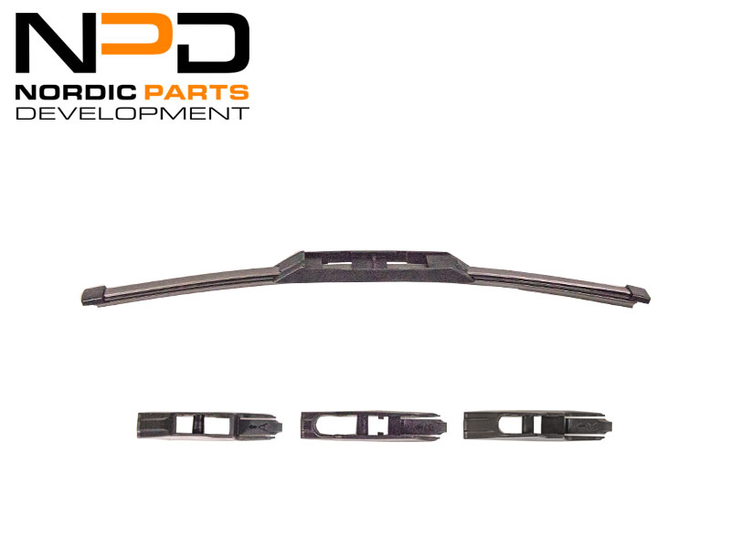 Wiper Blade NPD Easy Fit Rear WB-3001C OE 