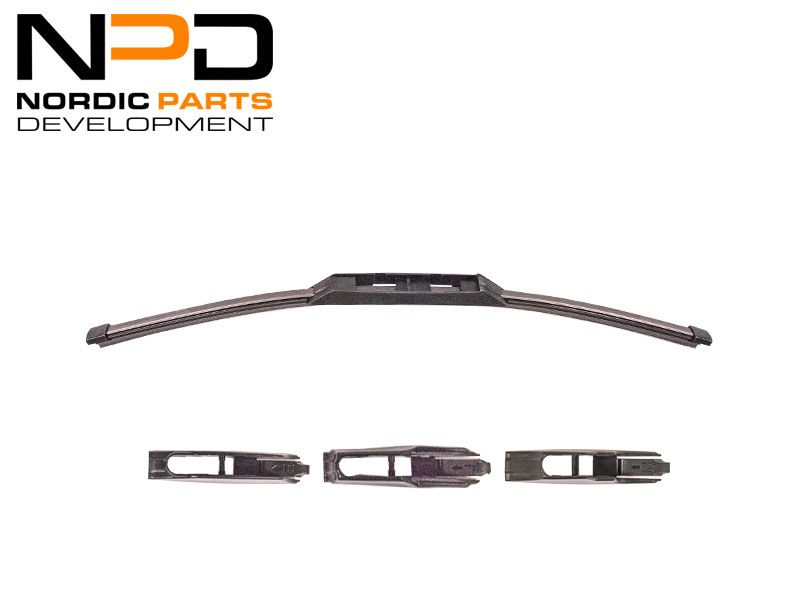 Wiper Blade NPD Easy Fit Rear WB-3001D OE 