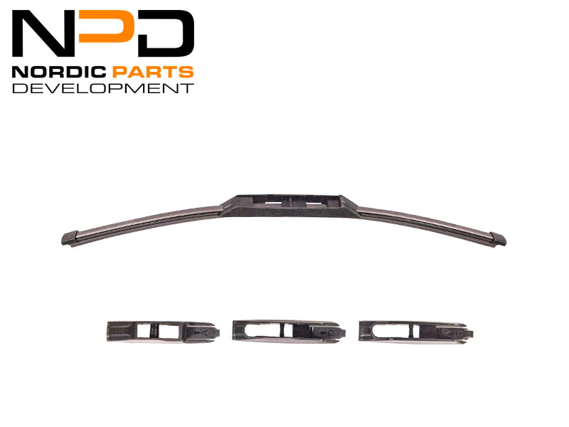 Wiper Blade NPD Easy Fit Rear WB-4001D OE 