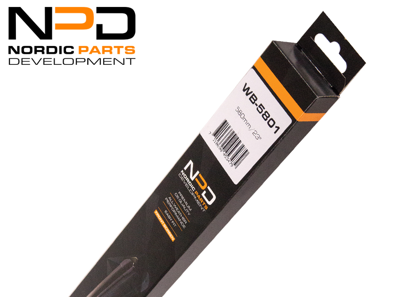 Wiper Blade NPD Easy Fit WB-5801 OE 