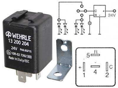 Indicator relay WEH-13200204 OE 