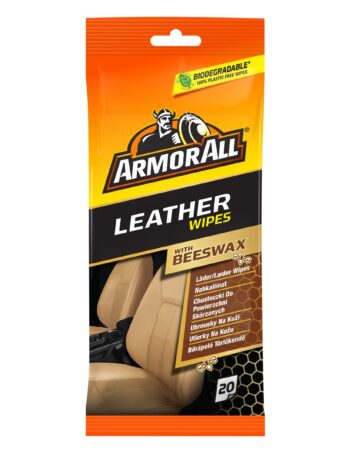Ādas kopšanas salvetes Armor All Leather Wipes, 20 gab.