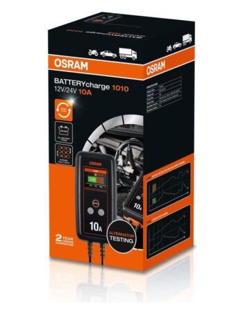 Akumulatora lādētājs OSRAM BATTERYcharge 1010, 12/24 V, 10 A