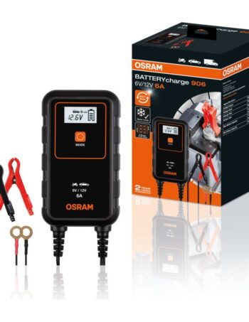 Akumulatora lādētājs OSRAM BATTERYcharge 906, 6/12 V, 6 A