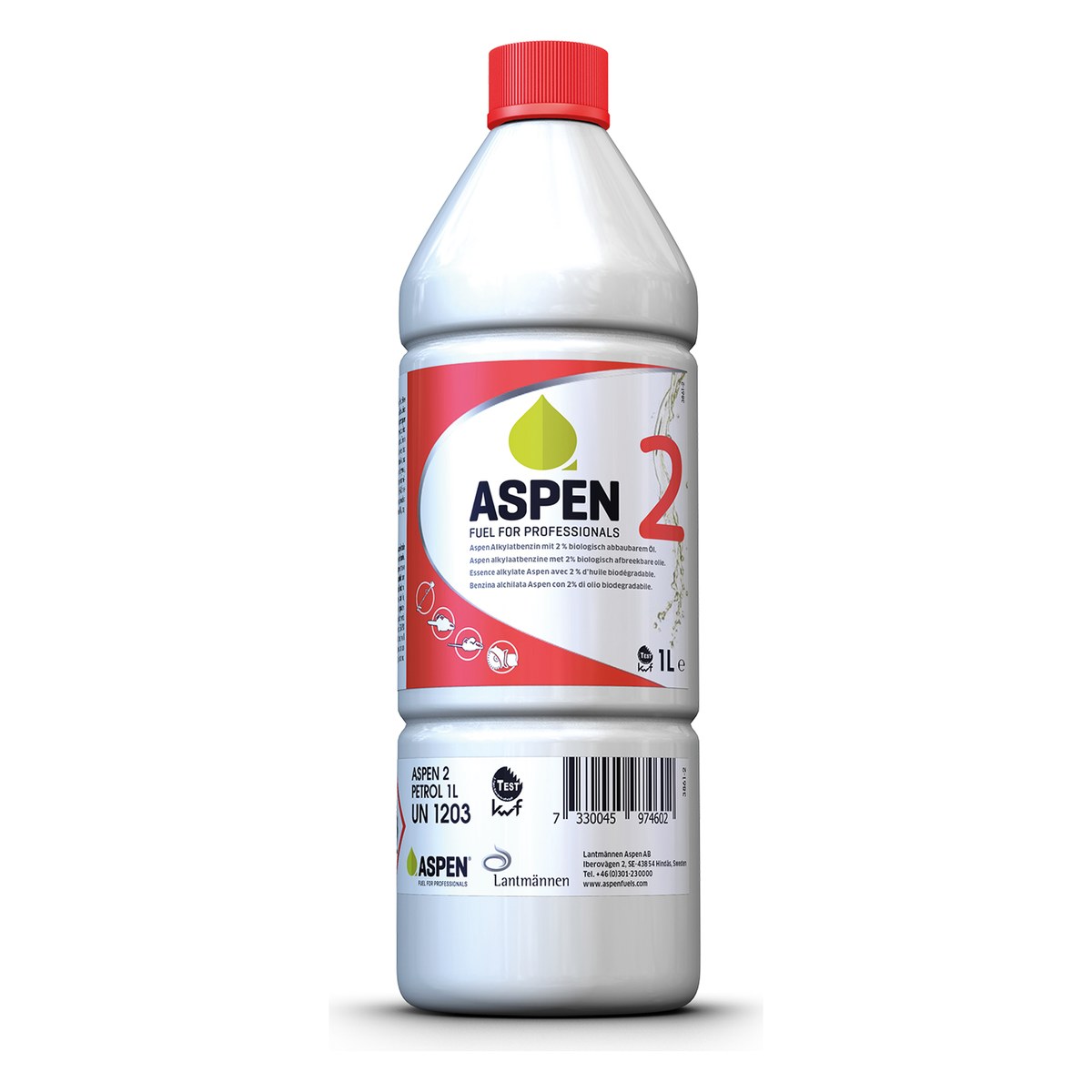 Alkilāta benzīns divtaktu dzinējiem ASPEN 2, 1 l A2T-1 OE A2T-1