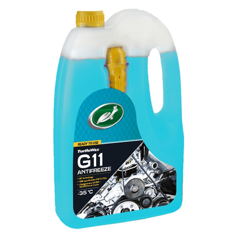 Antifrīzs Turtle Wax G11, -35 °C, 4 l TW9692 OE TW9692