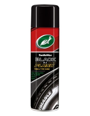 Ārējās plastmasas atjaunotājs Turtle Wax Black In Flash, 500 ml
