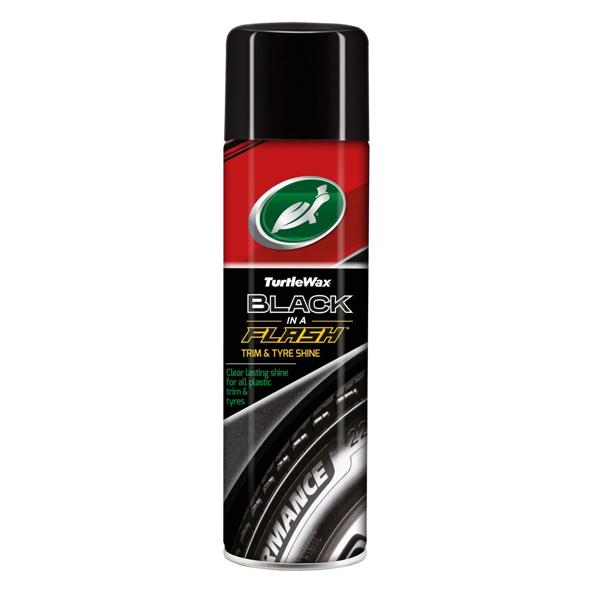 Ārējās plastmasas atjaunotājs Turtle Wax Black In Flash, 500 ml